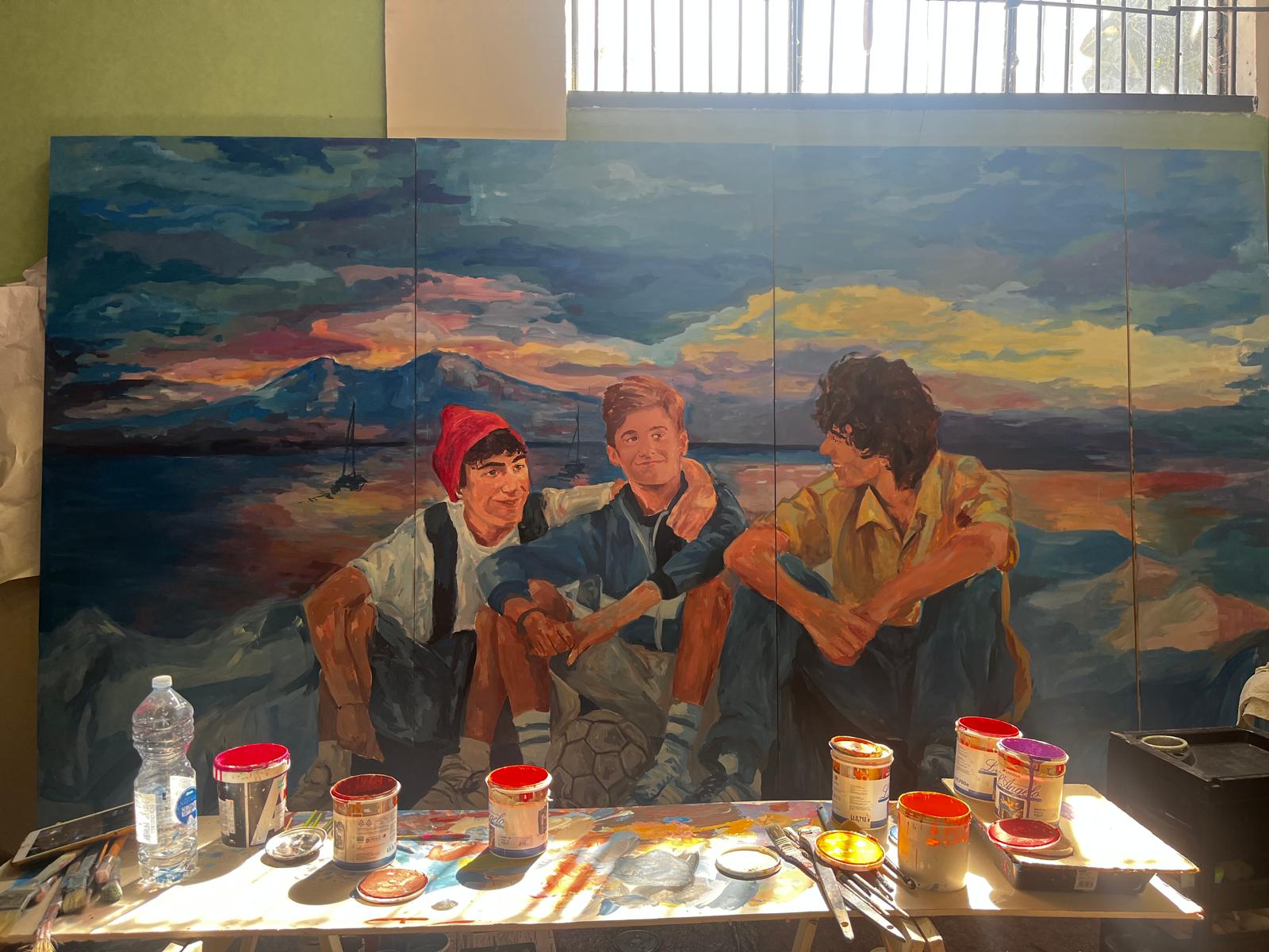 Trisha Street Artist, Trisha Murales Napoli, Trisha Arte Urbana Napoli, Trisha Pittrice Napoli, Trisha Scenografa Napoli