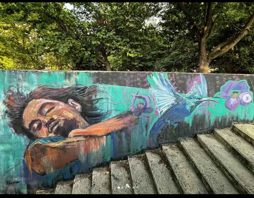 Trisha Street Artist, Trisha Murales Napoli, Trisha Arte Urbana Napoli, Trisha Pittrice Napoli, Trisha Scenografa Napoli