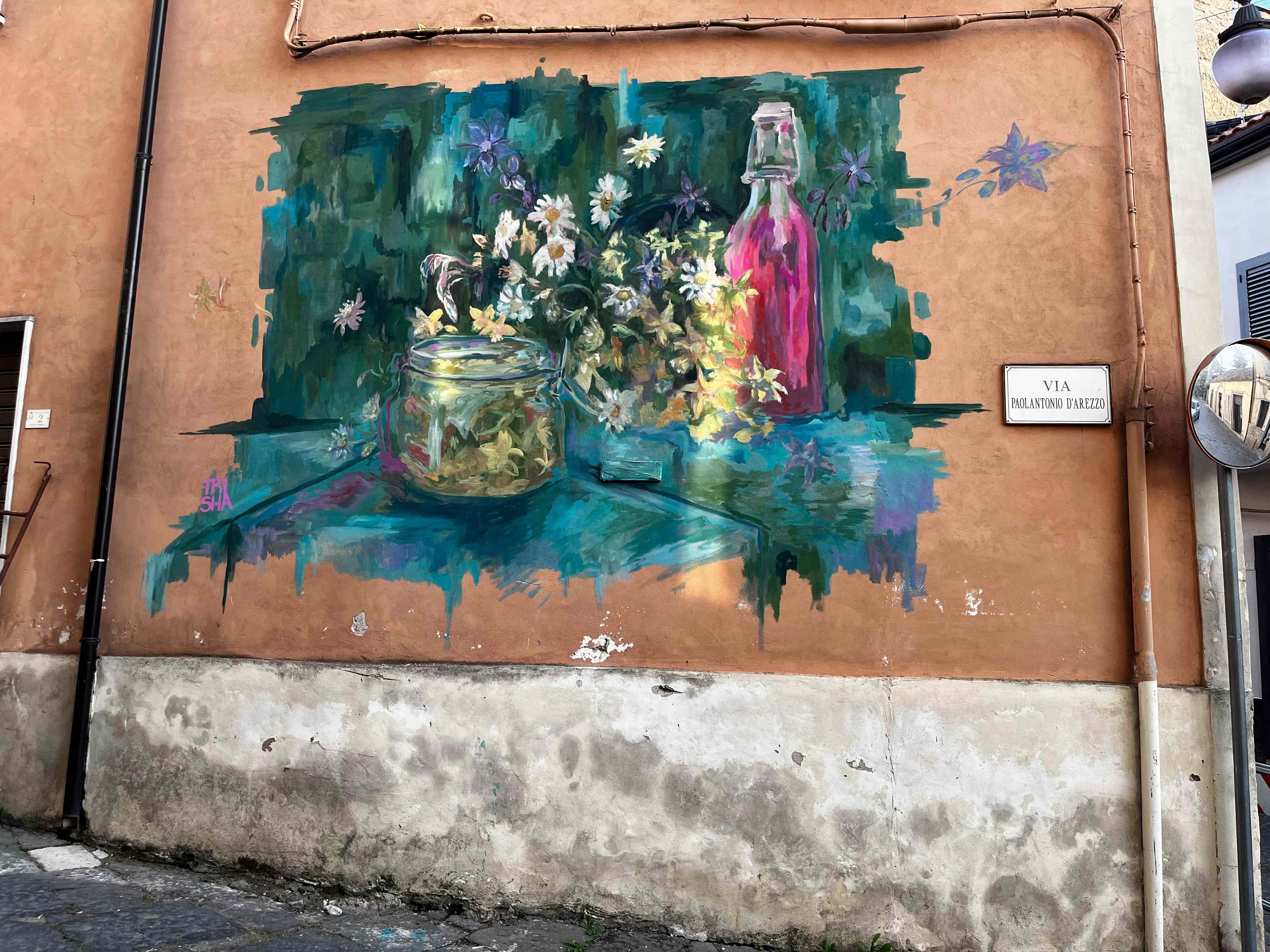 Trisha Street Artist, Trisha Murales Napoli, Trisha Arte Urbana Napoli, Trisha Pittrice Napoli, Trisha Scenografa Napoli